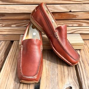 - GBX 10.5 Crossroads Burnt Cognac Leather Driving Loafer! NEW!